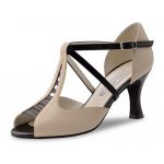 Werner Kern Tanzschuhe Holly 6,5 beige/schwarz