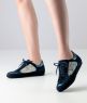 Werner Kern Tanzschuhe Carol Sneaker, blau brokat weiss